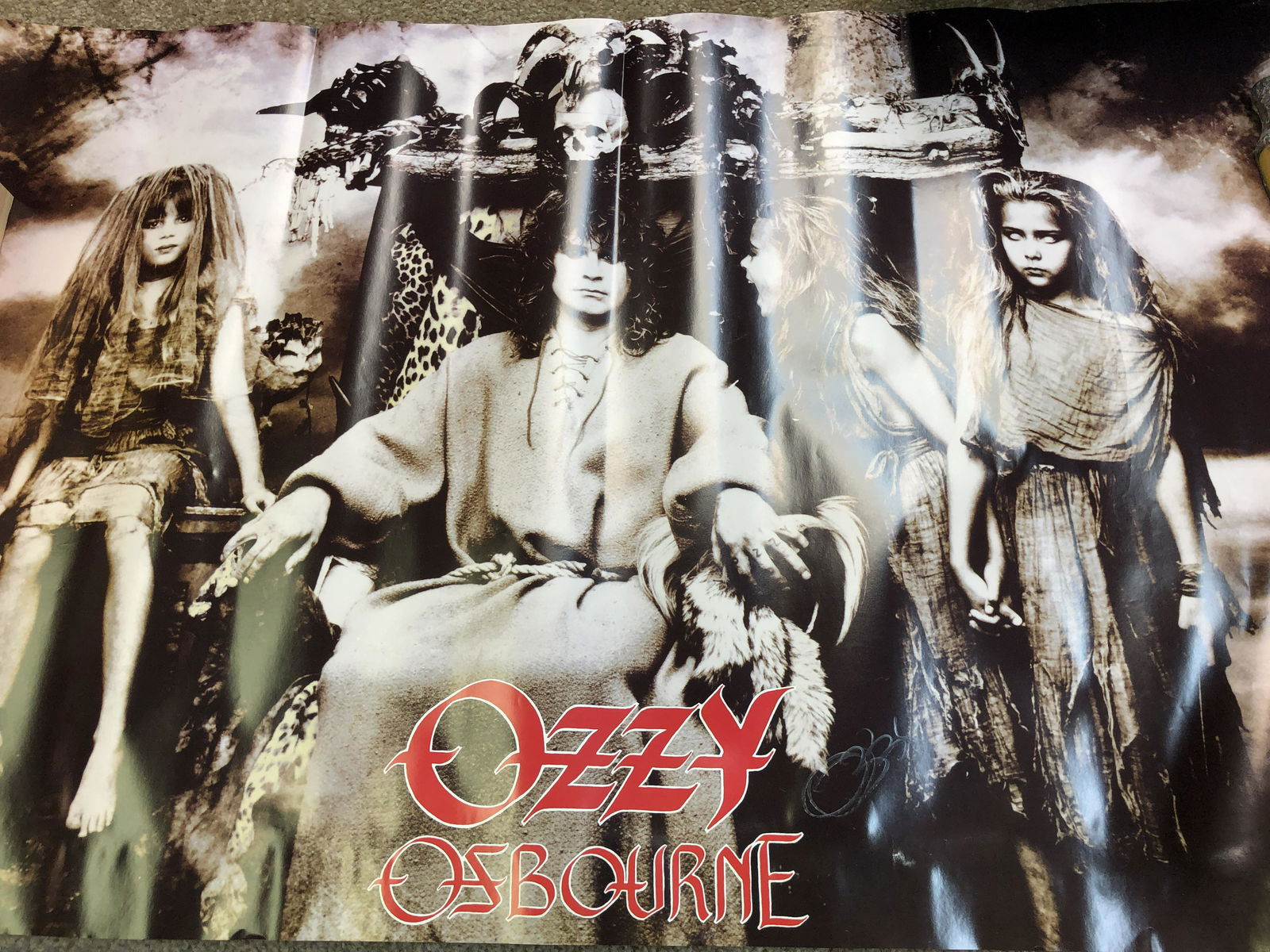 Ozzy Osbourne Autographed Poster (1 of 1)