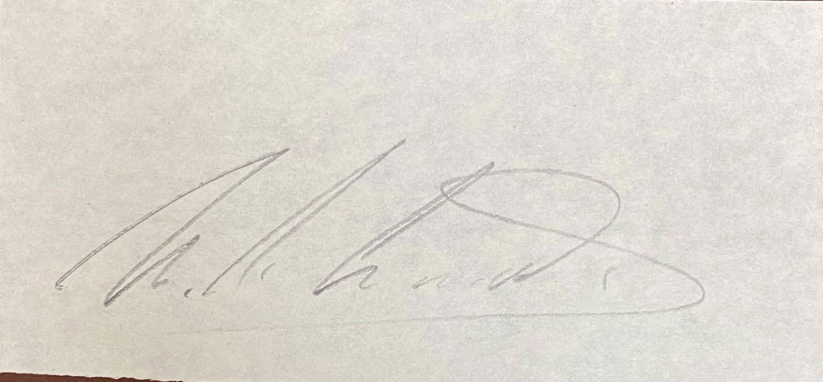 Ulysses S. Grant Autographed Page (1 of 1)