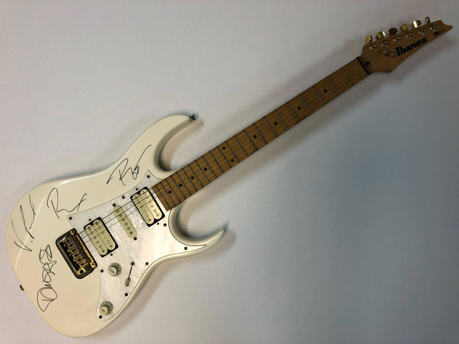 Pantera Autographed Guitar DIMEBAG REX PHIL VINNIE (1 of 1)