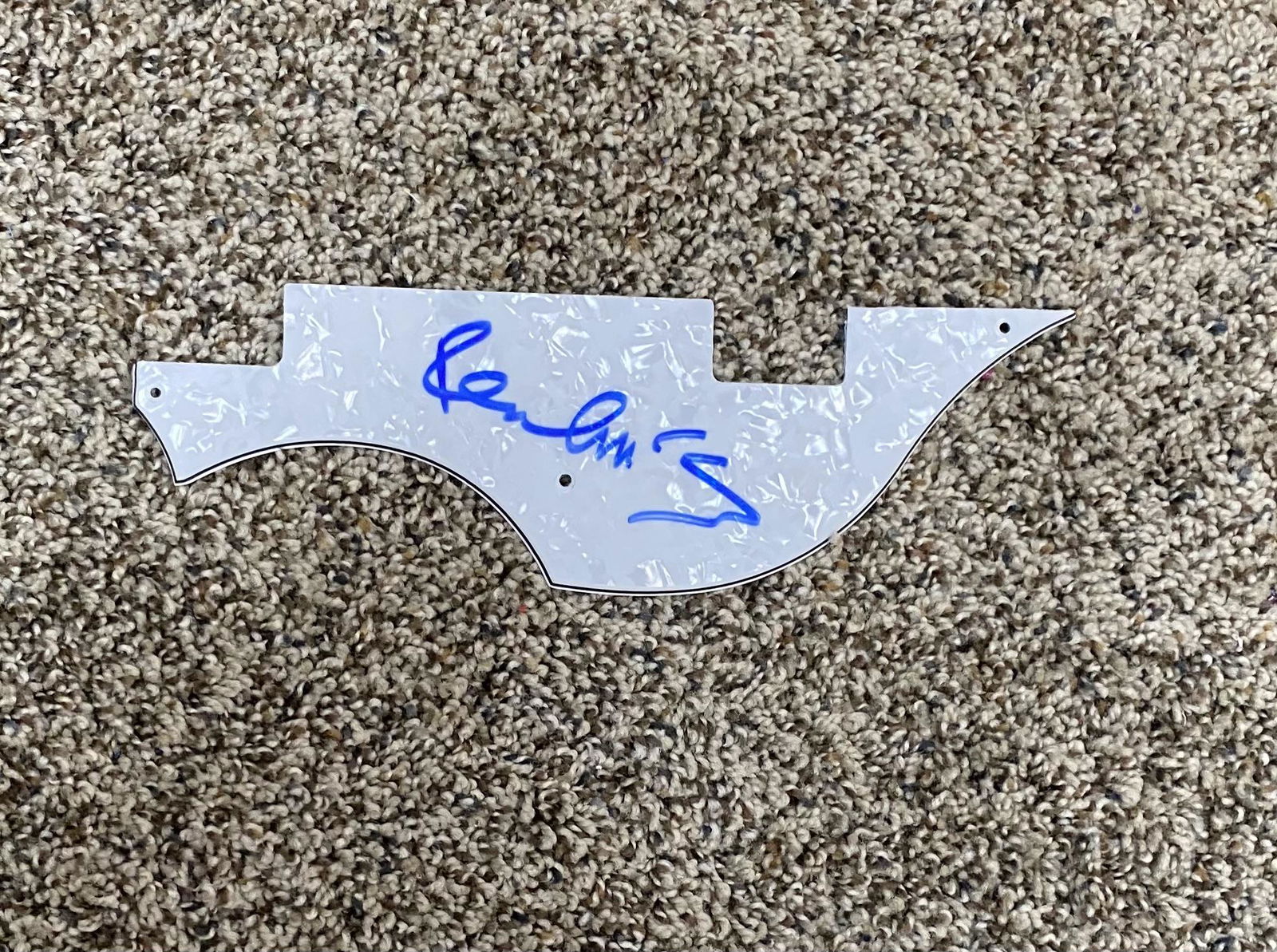 Paul McCartney Autographed Pickguard! (1 of 1)