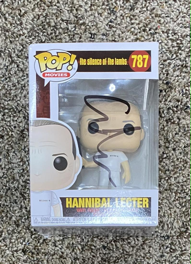 Anthony Hopkins Autographd Funko!: Each item comes with a COA from us. Ask any and all questions before bidding. All framed items take 2 weeks for framing. We ship every day. Once invoice is paid items usually ship within 4 days of pay