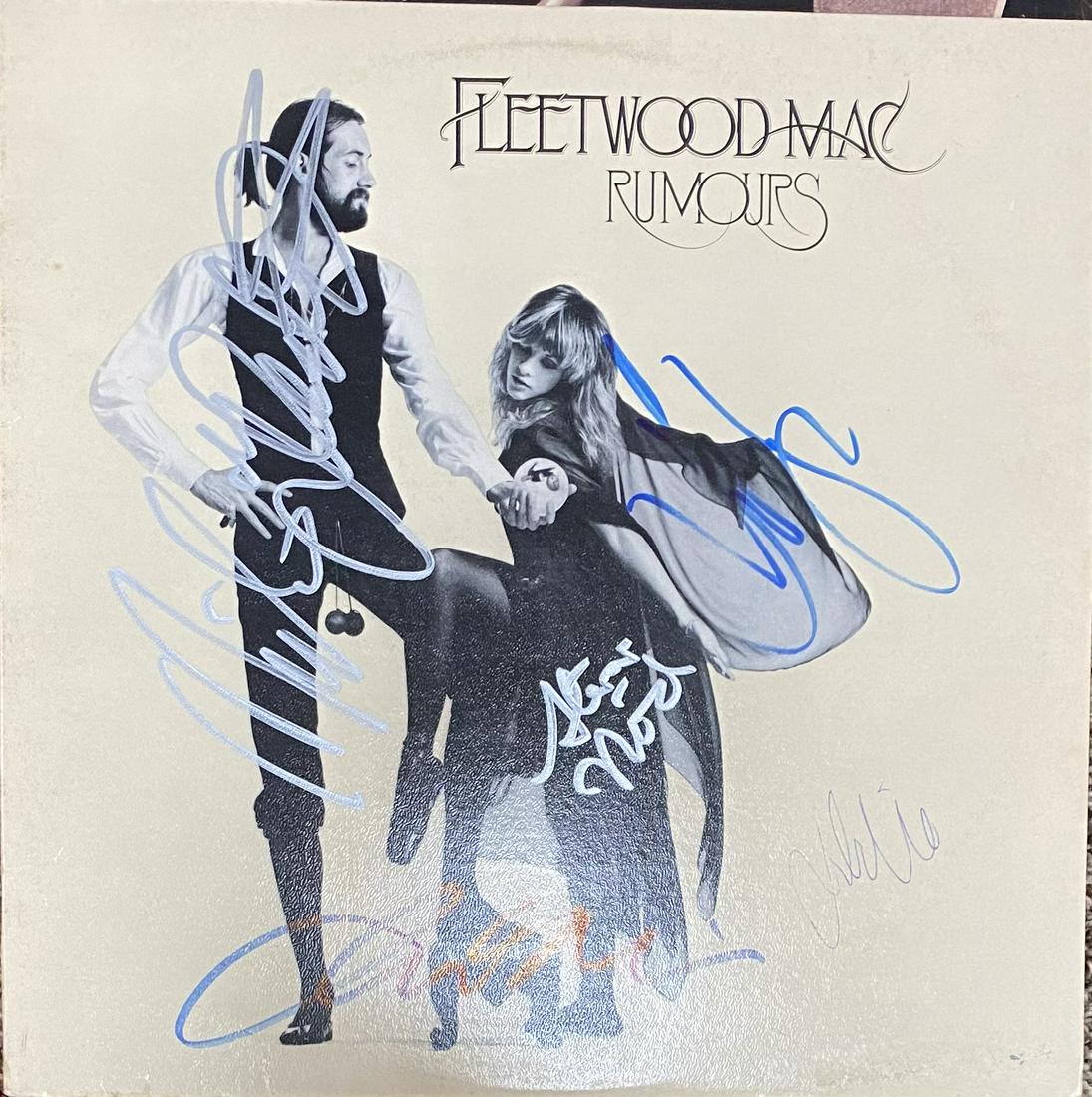Fleetwood Mac Autographed Album All 5!: Each item comes with a COA from us. Ask any and all questions before bidding. All framed items take 2 weeks for framing. We ship every day. Once invoice is paid items usually ship within 4 days of pay