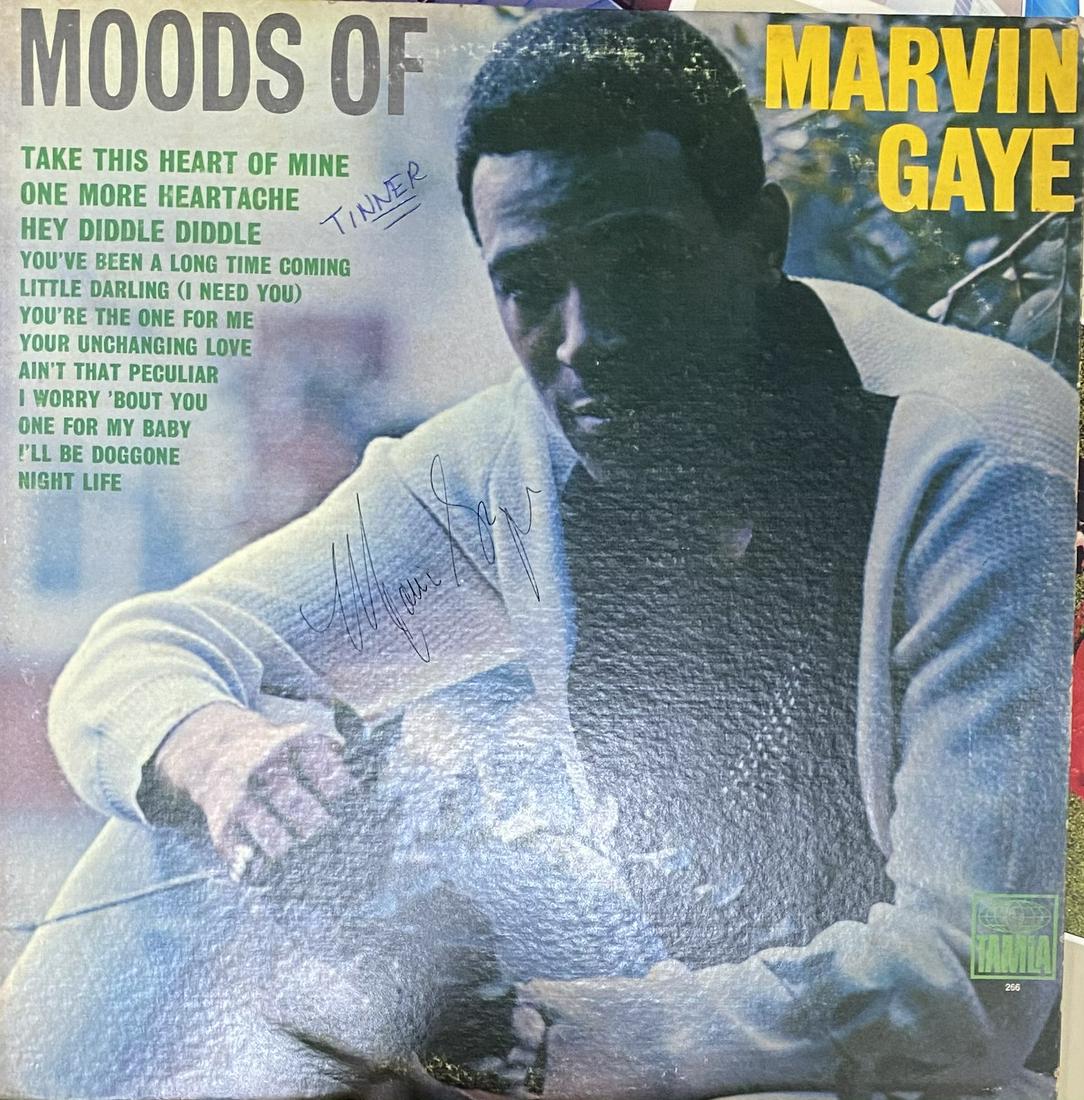Marvin Gaye Autographed Album (1 of 1)