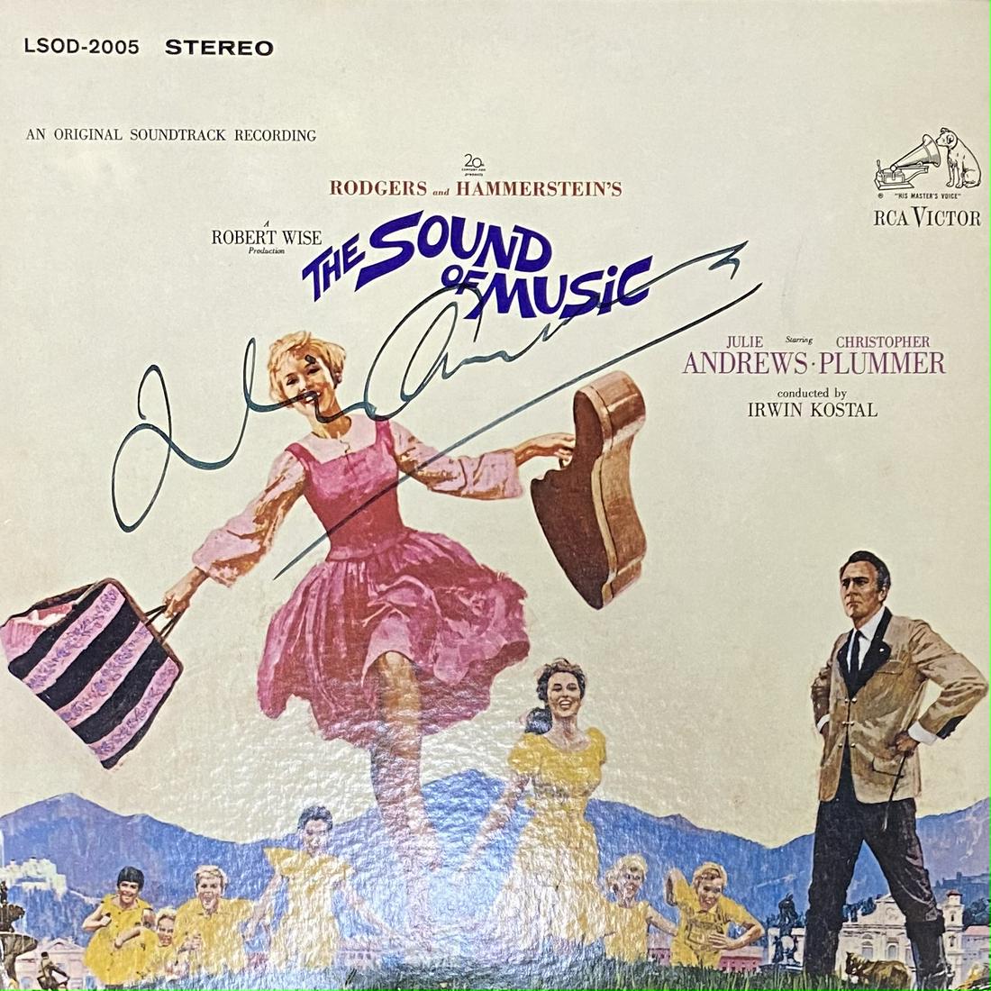 Julie Andrews Autographed Album: Each item comes with a COA from us. Ask any and all questions before bidding. All framed items take 2 weeks for framing. We ship every day. Once invoice is paid items usually ship within 4 days of pay