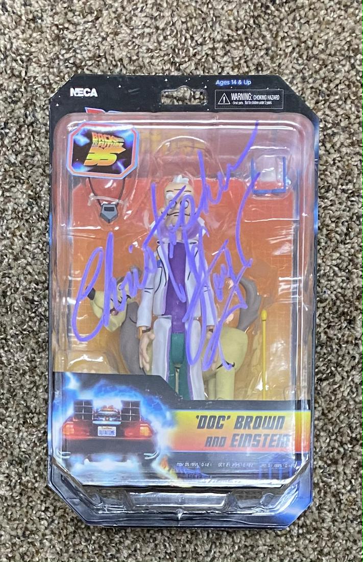 Christopher Lloyd Autographed Figure! (1 of 1)