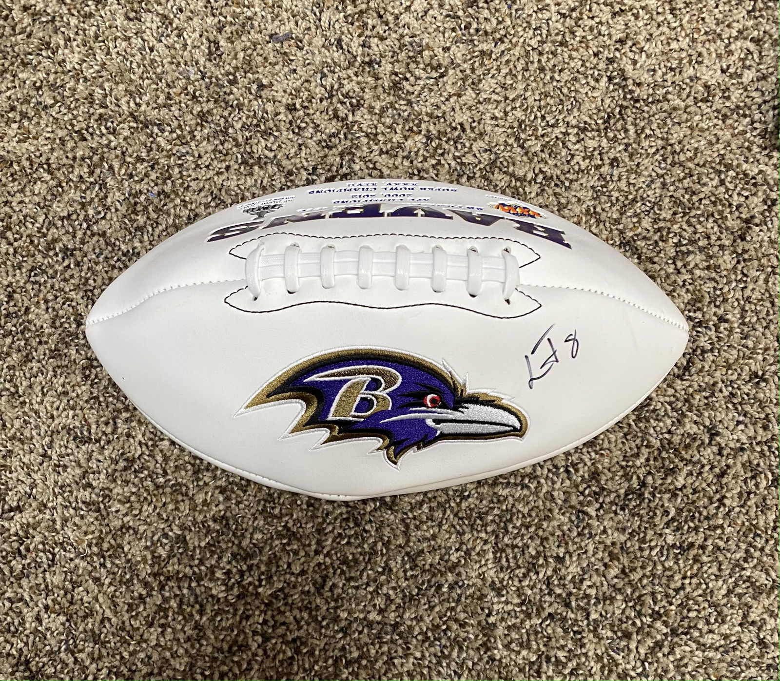 Lamar Jackson Autographed Football RAVENS! (1 of 1)