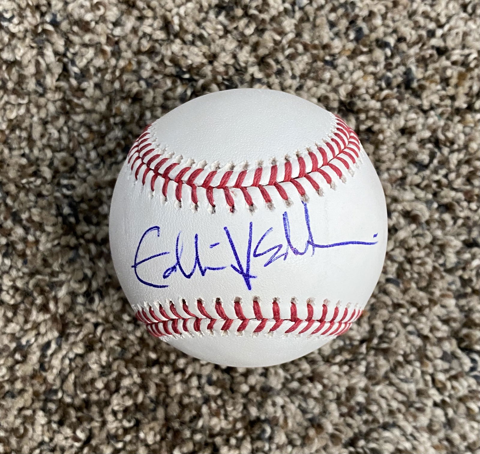 Eddie Vedder Autographed Baseball (1 of 1)