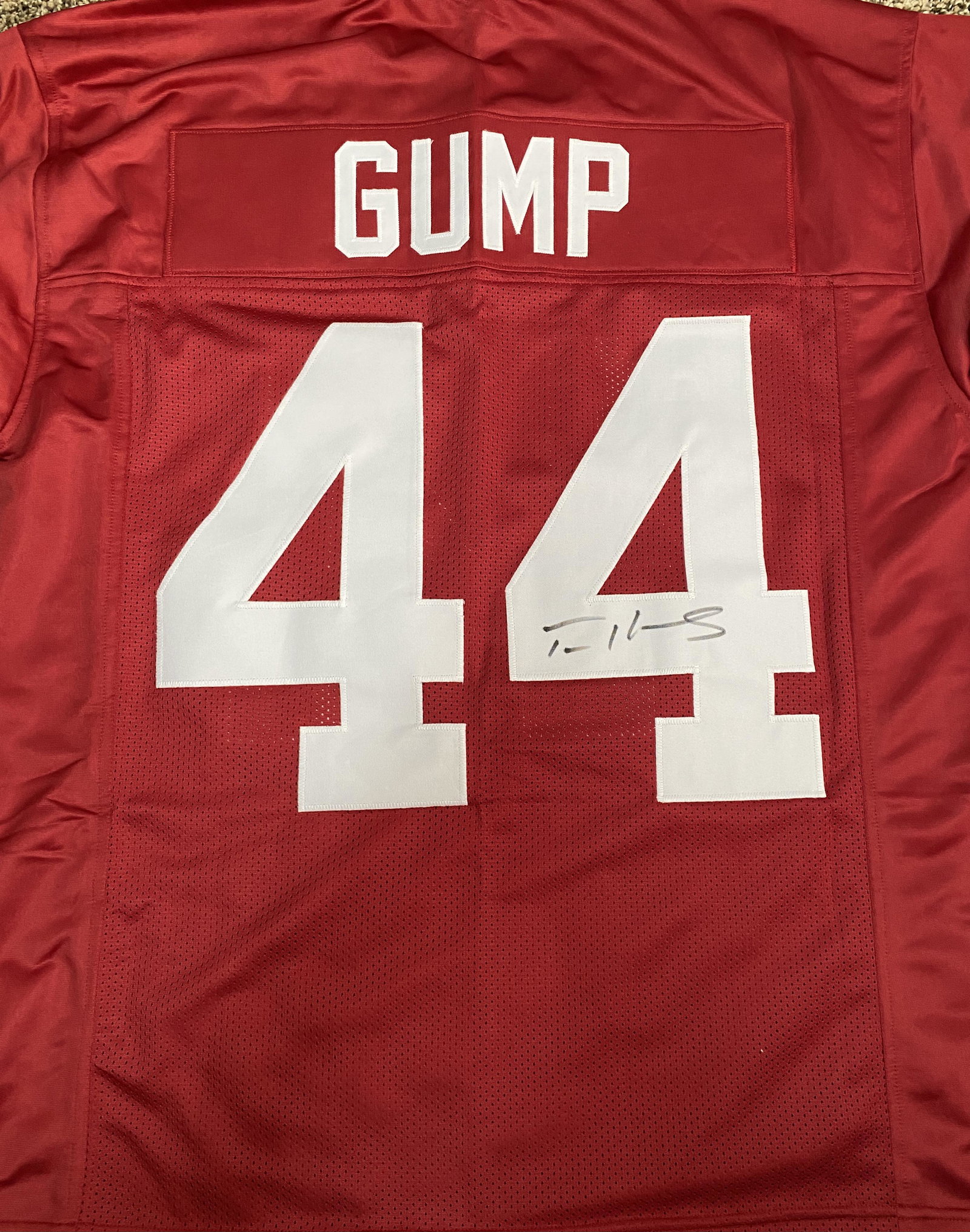 Tom Hanks Autographed Gump Jersey (1 of 1)