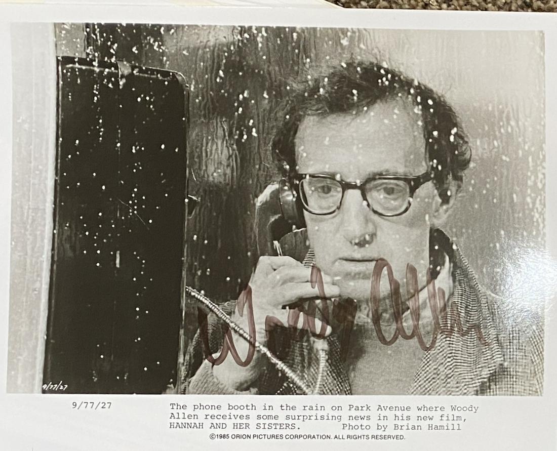 Woody Allen Autographed 8x10 (1 of 1)