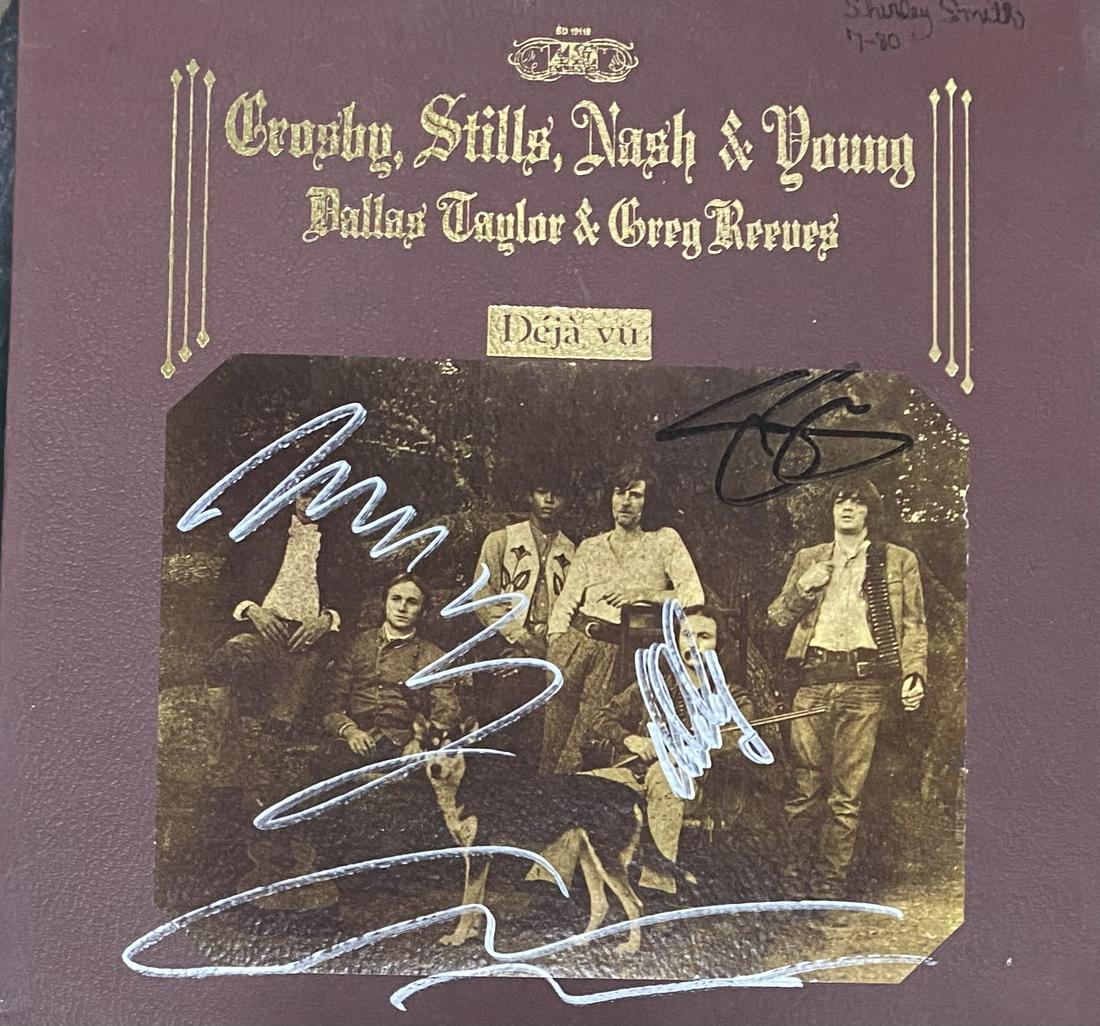 CSNY Autographed Album (1 of 1)