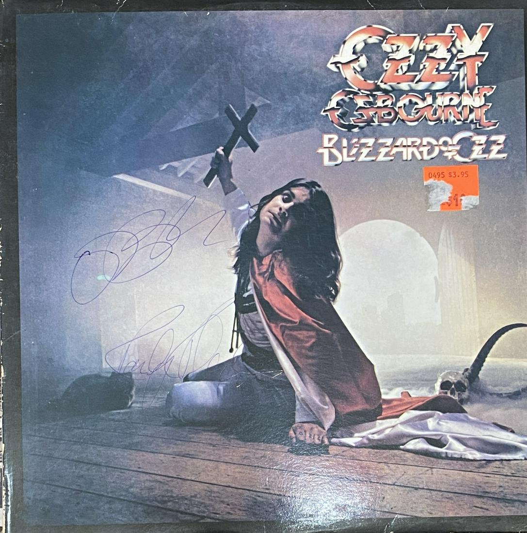Ozzy Randy Rhoads Autographed Album (1 of 1)