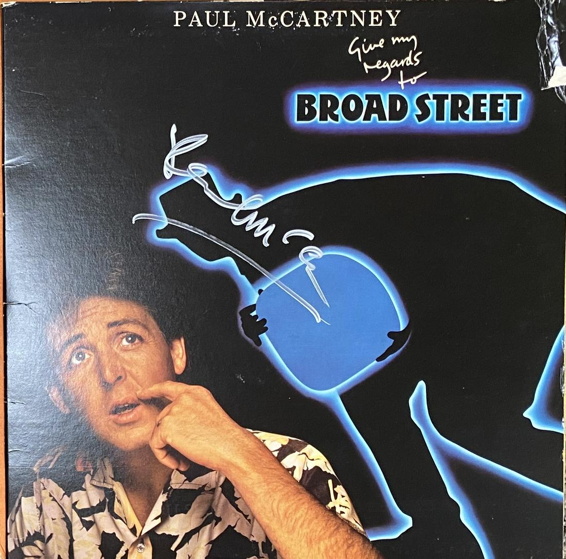 Paul McCartney Autographed Album NICE! (1 of 1)