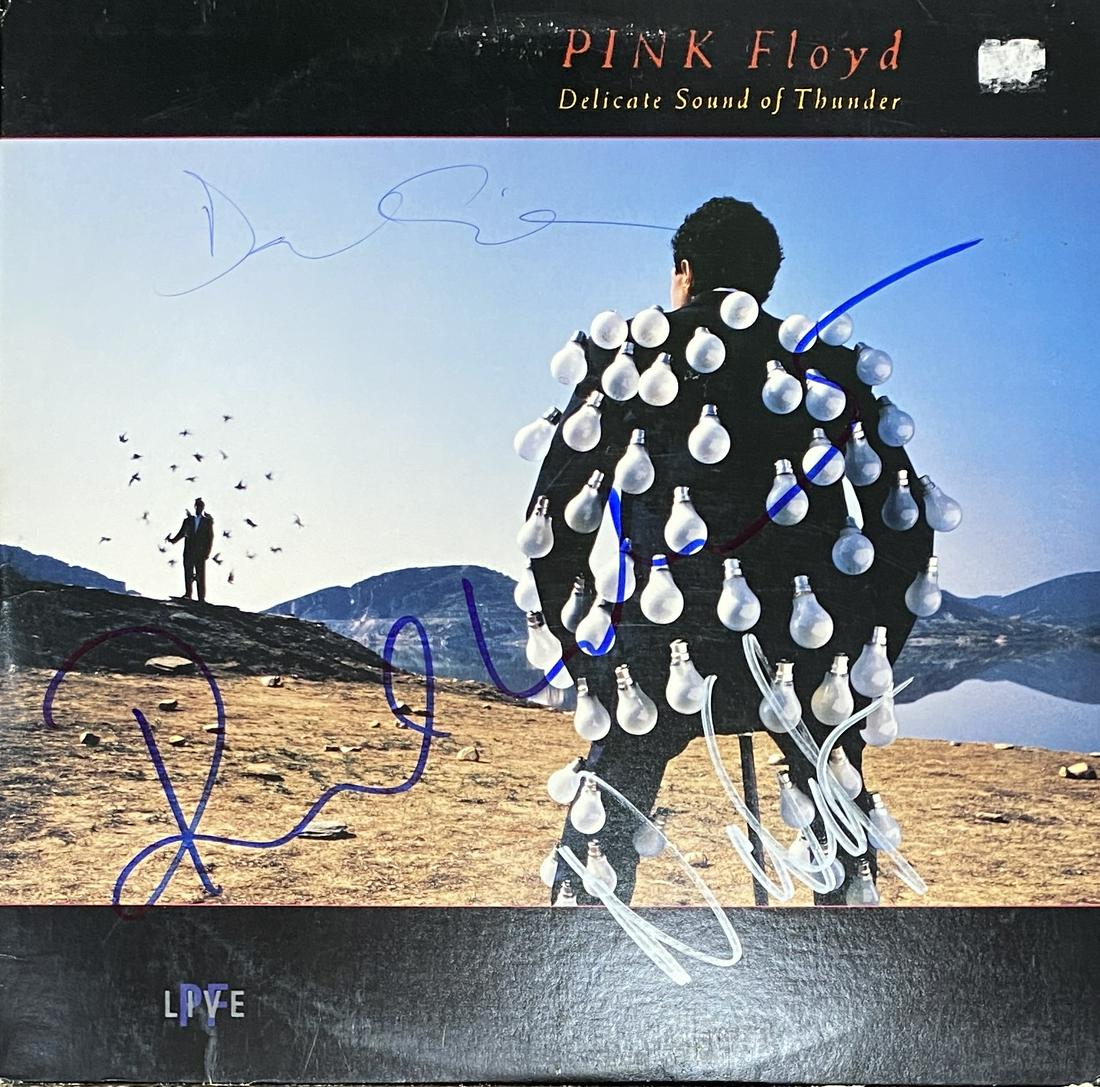 PInk Floyd Autographed Album WRIGHT MASON GILMOUR! (1 of 1)