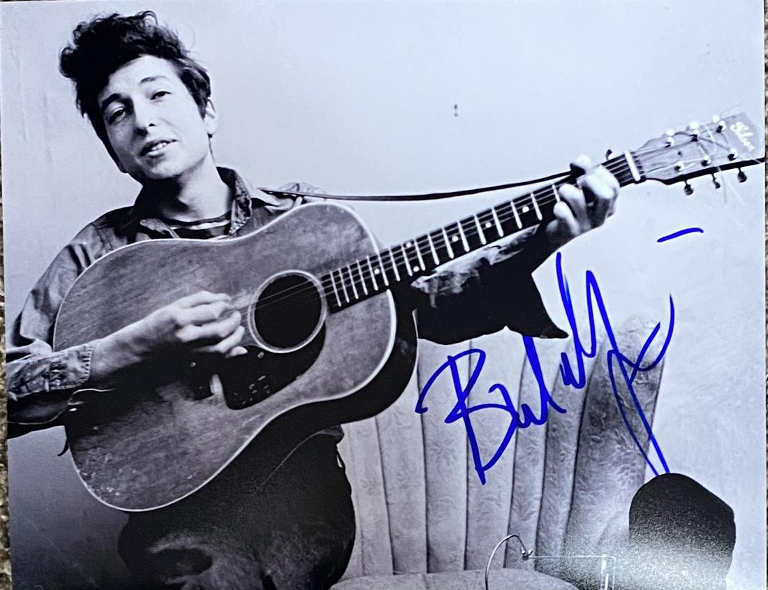 Bob Dylan Autographed 8x10 (1 of 1)