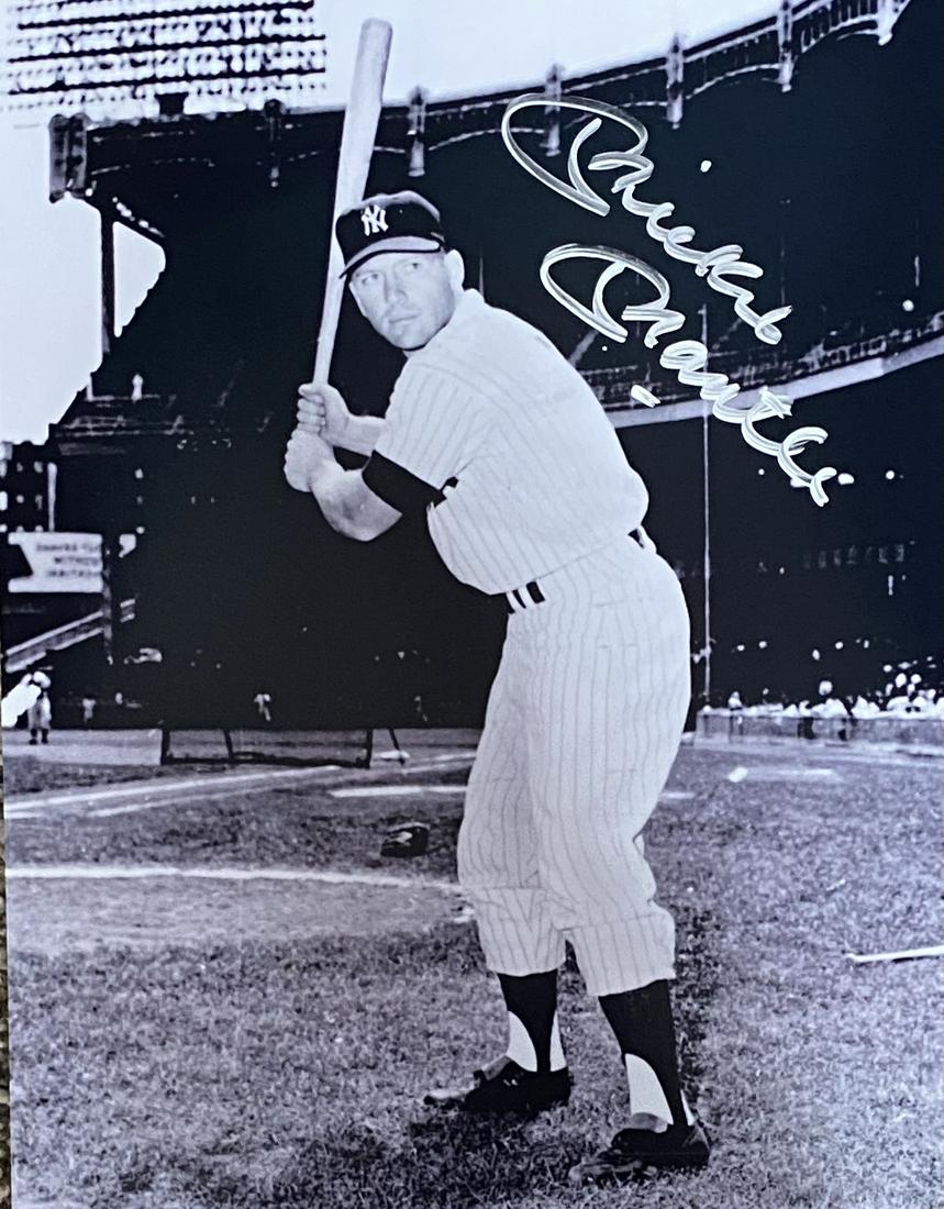 Mickey Mantle Autographed 8x10 (1 of 1)