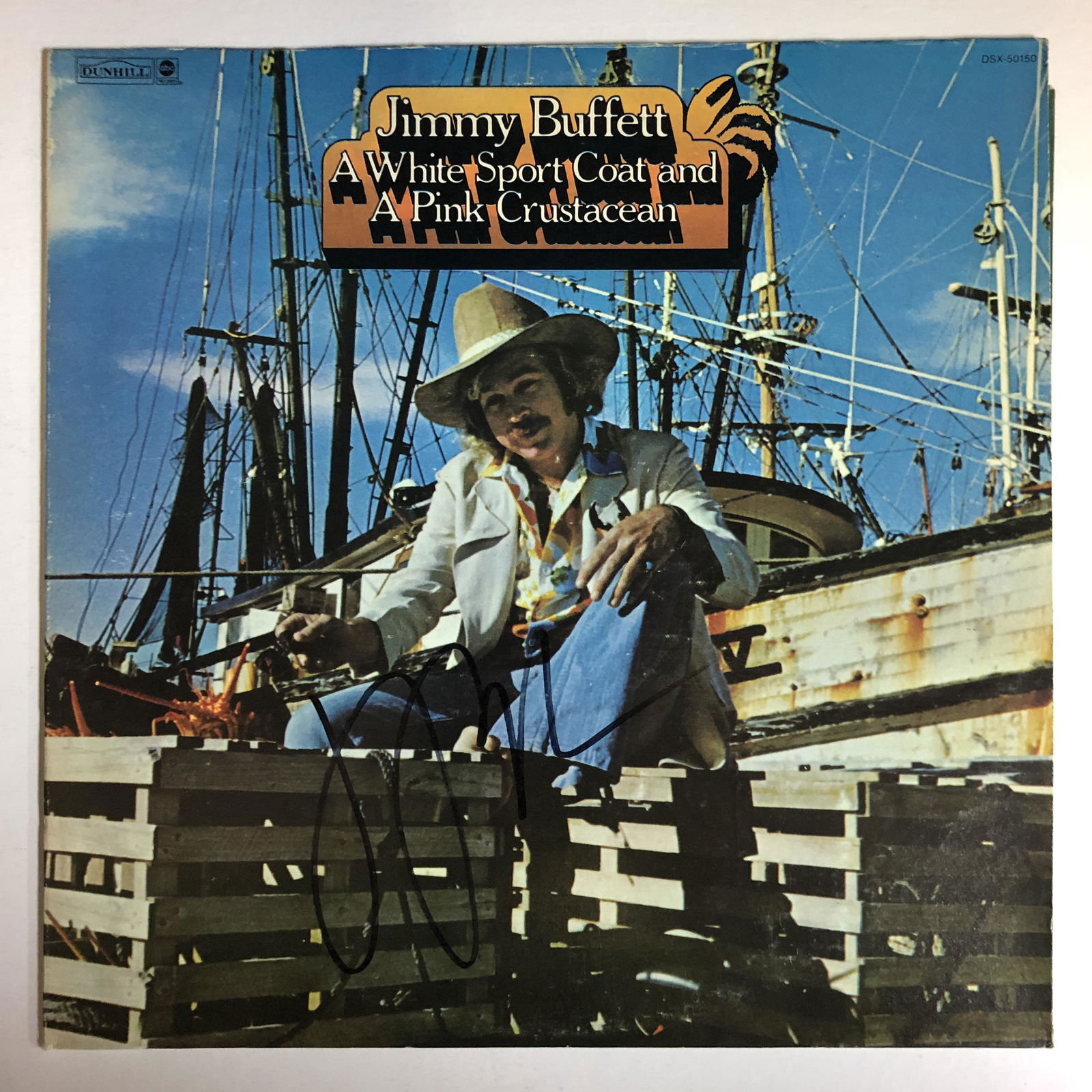 Jimmy Buffet Autographed Album Cover (1 of 1)