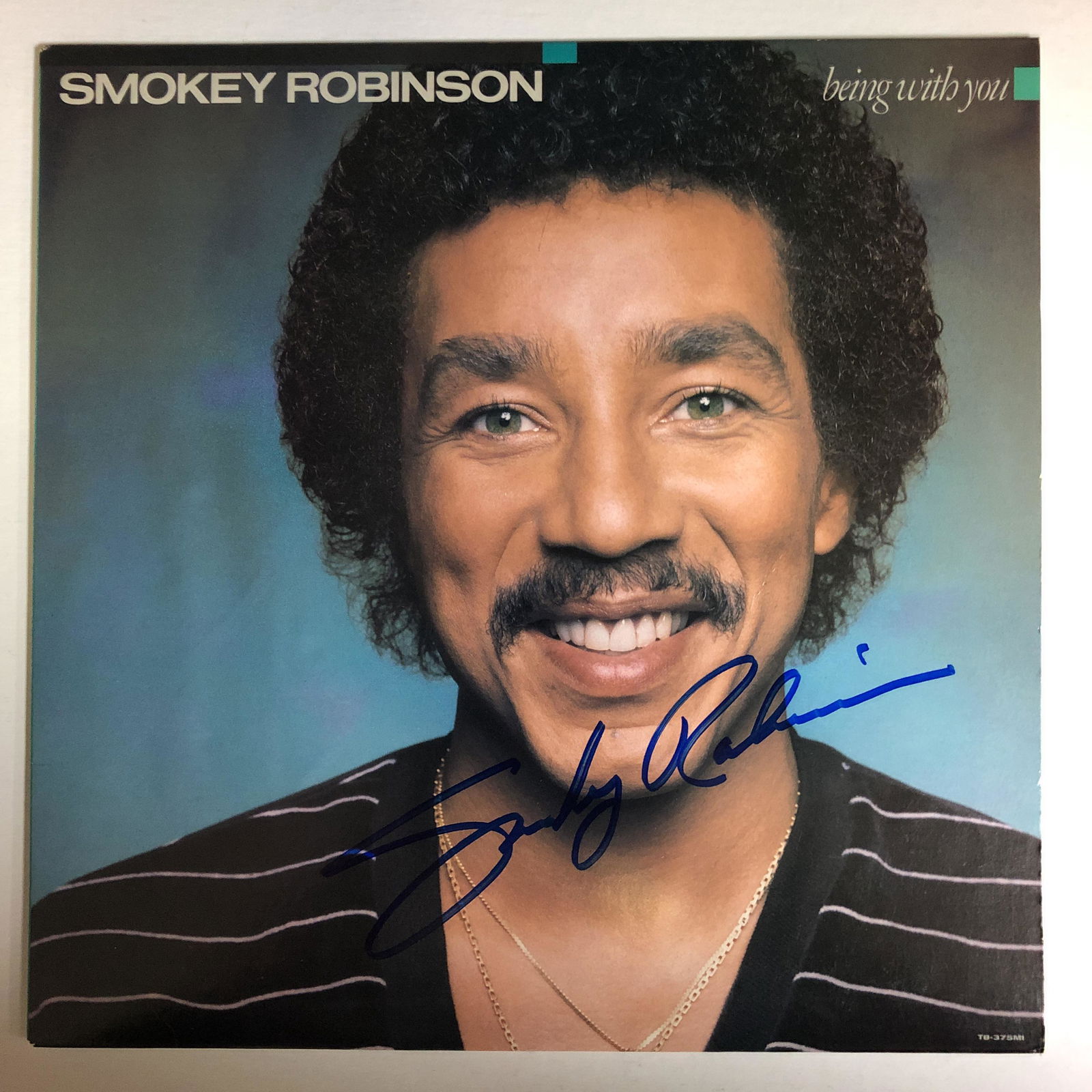 Smokey Robinson Autographed Album Cover (1 of 1)