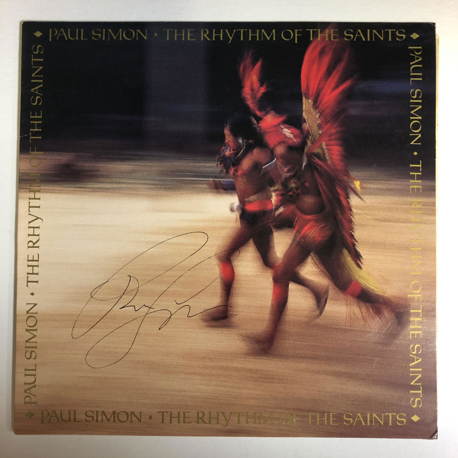 Paul Simon Autographed Album Cover (1 of 1)