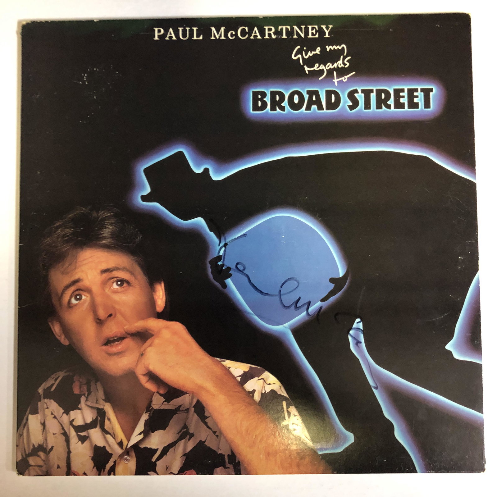 Paul McCartney Autographed Album Cover: Each item comes with a COA from us. Ask any and all questions before bidding. All framed items take 2 weeks for framing. We ship every day. Once invoice is paid items usually ship within 4 days of pay
