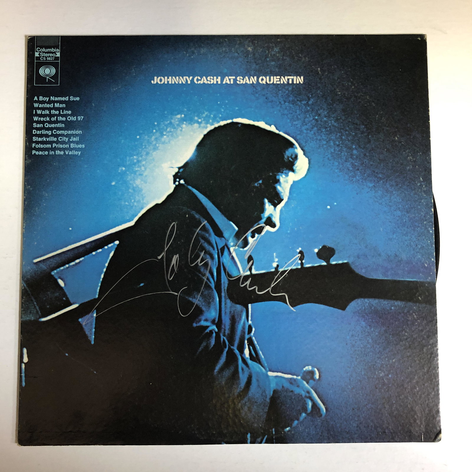 San Quinton Johnny Cash Autographed Album Cover: Each item comes with a COA from us. Ask any and all questions before bidding. All framed items take 2 weeks for framing. We ship every day. Once invoice is paid items usually ship within 4 days of pay