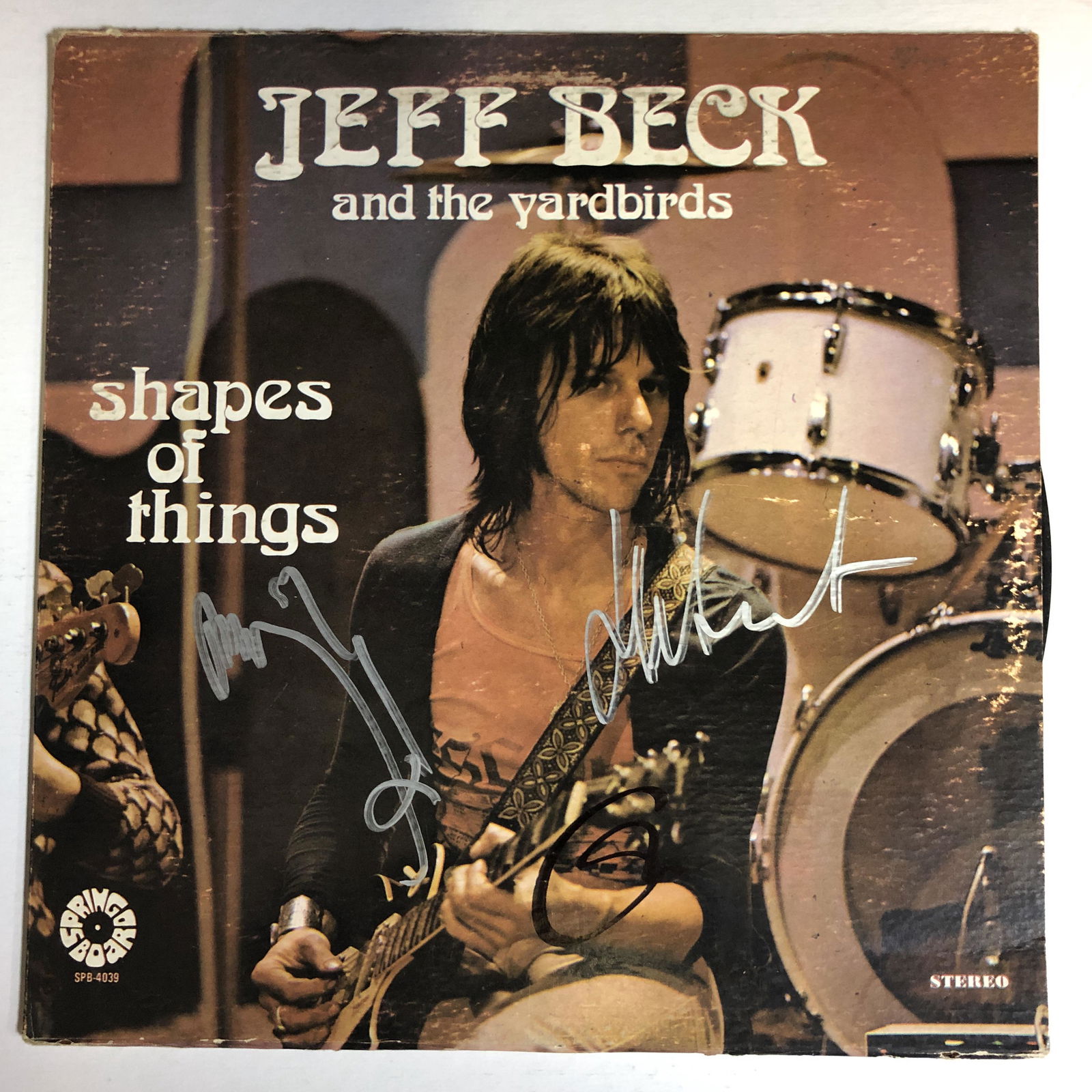 Jeff Beck, Eric Clapton, and Jimmy Page Autographed (1 of 1)