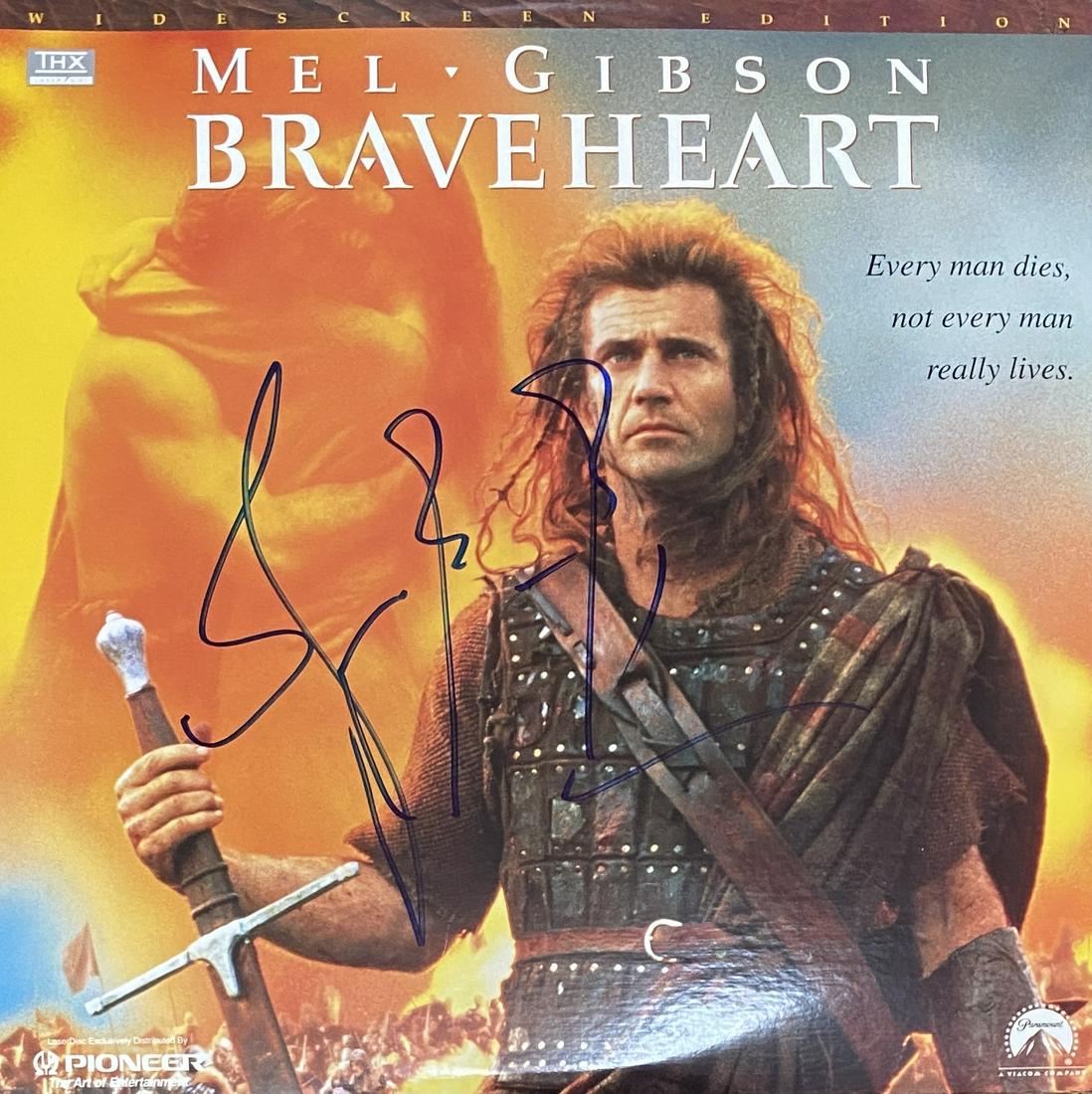 Mel Gibson Autographed Laser DISC (1 of 1)