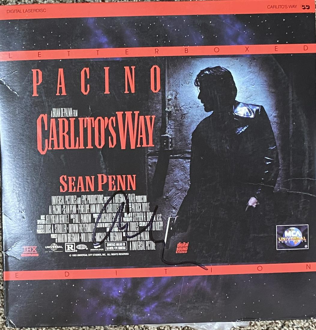 Al Pacino Autographed Laserdisc (1 of 1)