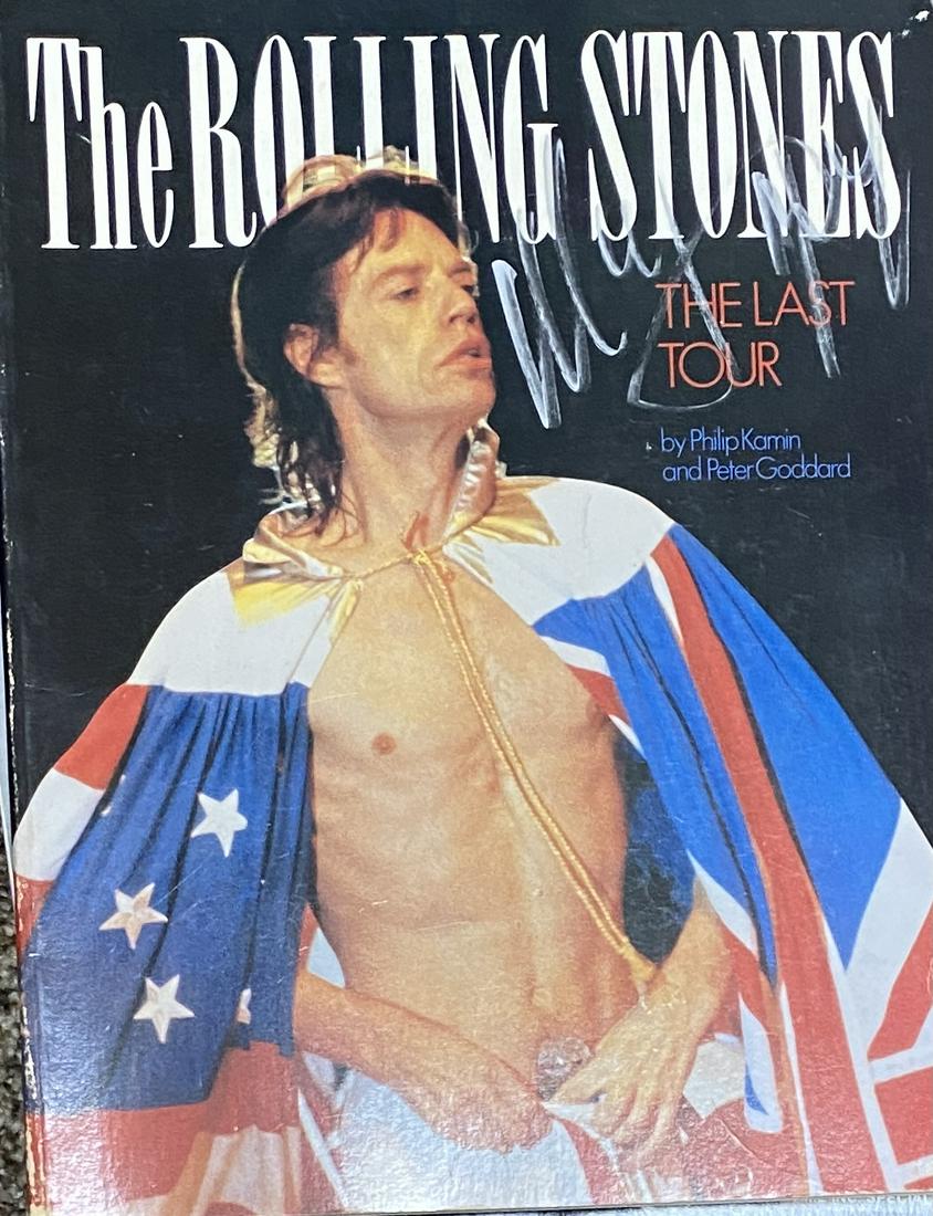 Mick Jagger Autographed Rolling Stones Magazine (1 of 1)