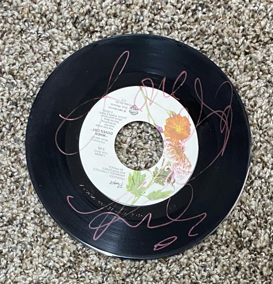 Prince Autographed Record (1 of 1)