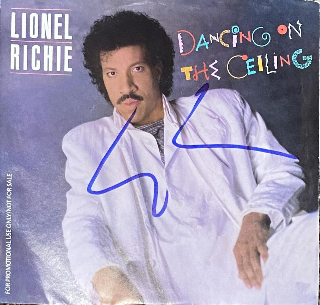 Lionel Richie Autographed 7" Record (1 of 1)