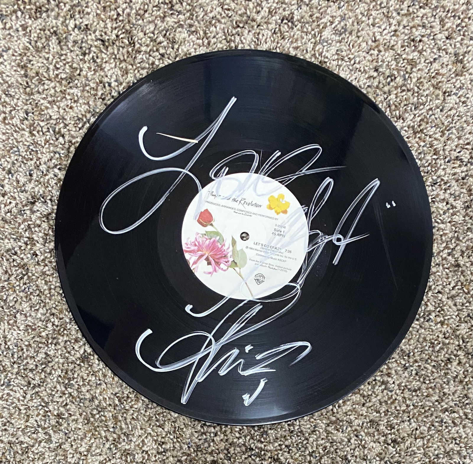 Prince Autographed Album (1 of 1)