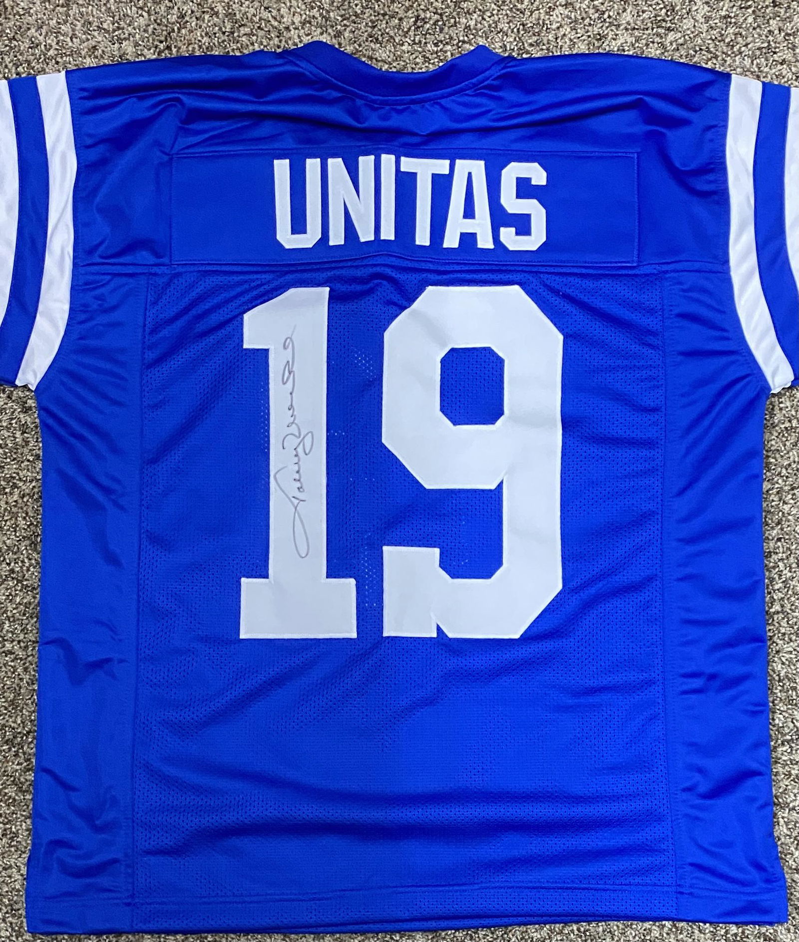 Johnny Unitas Autographed Jersey (1 of 1)