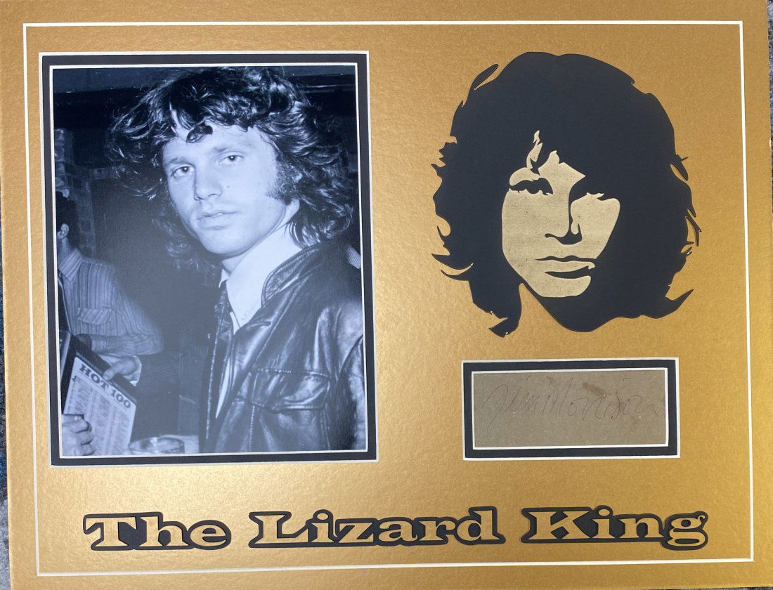 Jim Morrison Autographed Cut! Full Name! (1 of 1)