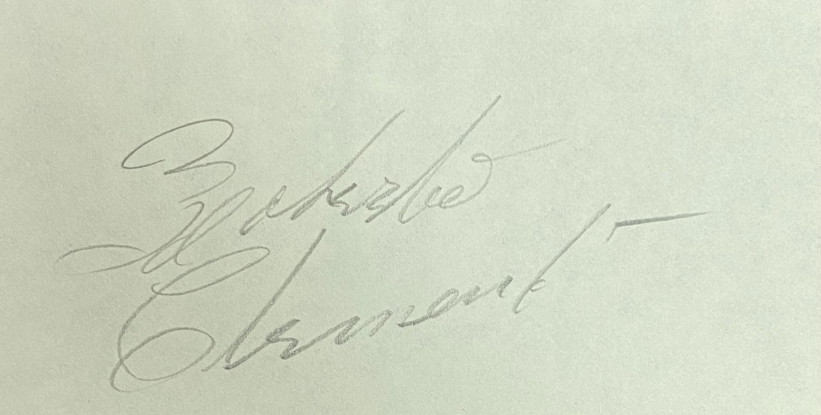 Robetto Clemente Autographed Page! (1 of 1)