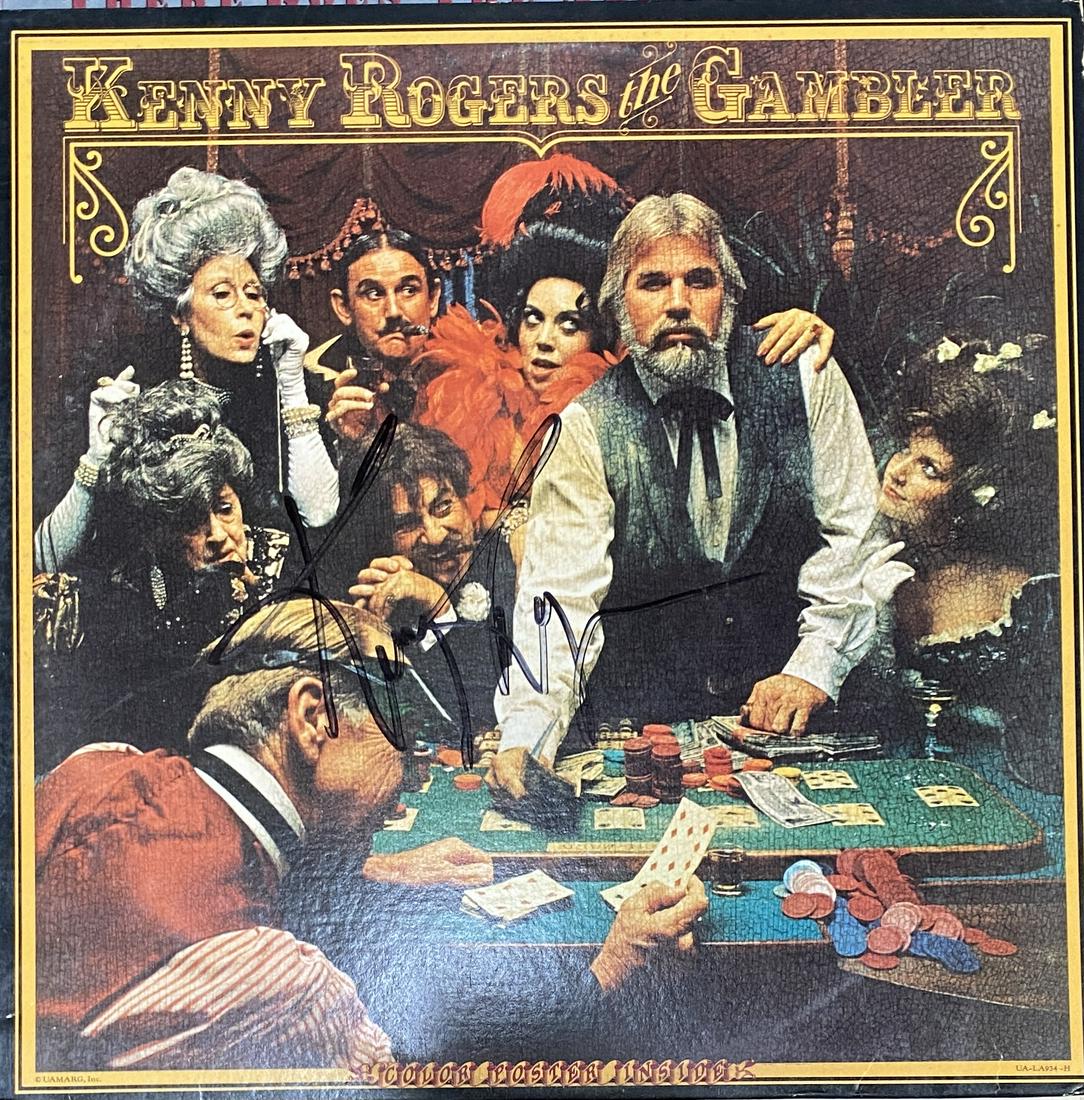 Kenny Rogers Autographed Album (1 of 1)