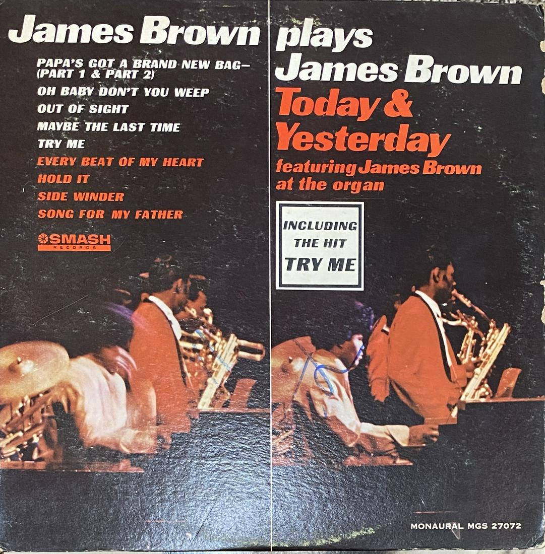 James Brown Autographed Album (1 of 1)