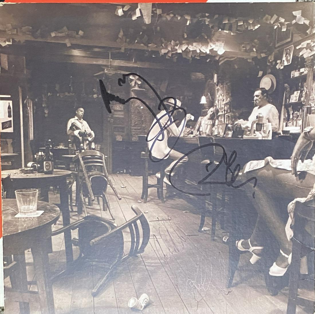 Led Zeppelin Autographed Album BONHAM PAGE PLANT JONES! (1 of 1)