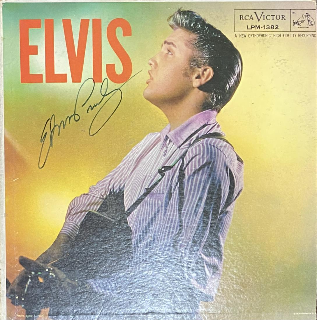 Elvis Presley Autographed Album (1 of 1)