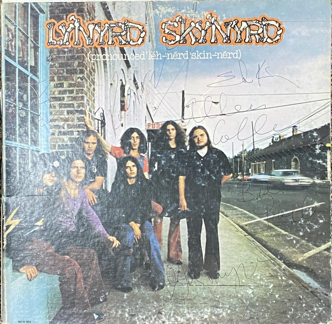 Lynyrd Skynyrd Autographed Album Ronnie and the Band! (1 of 1)