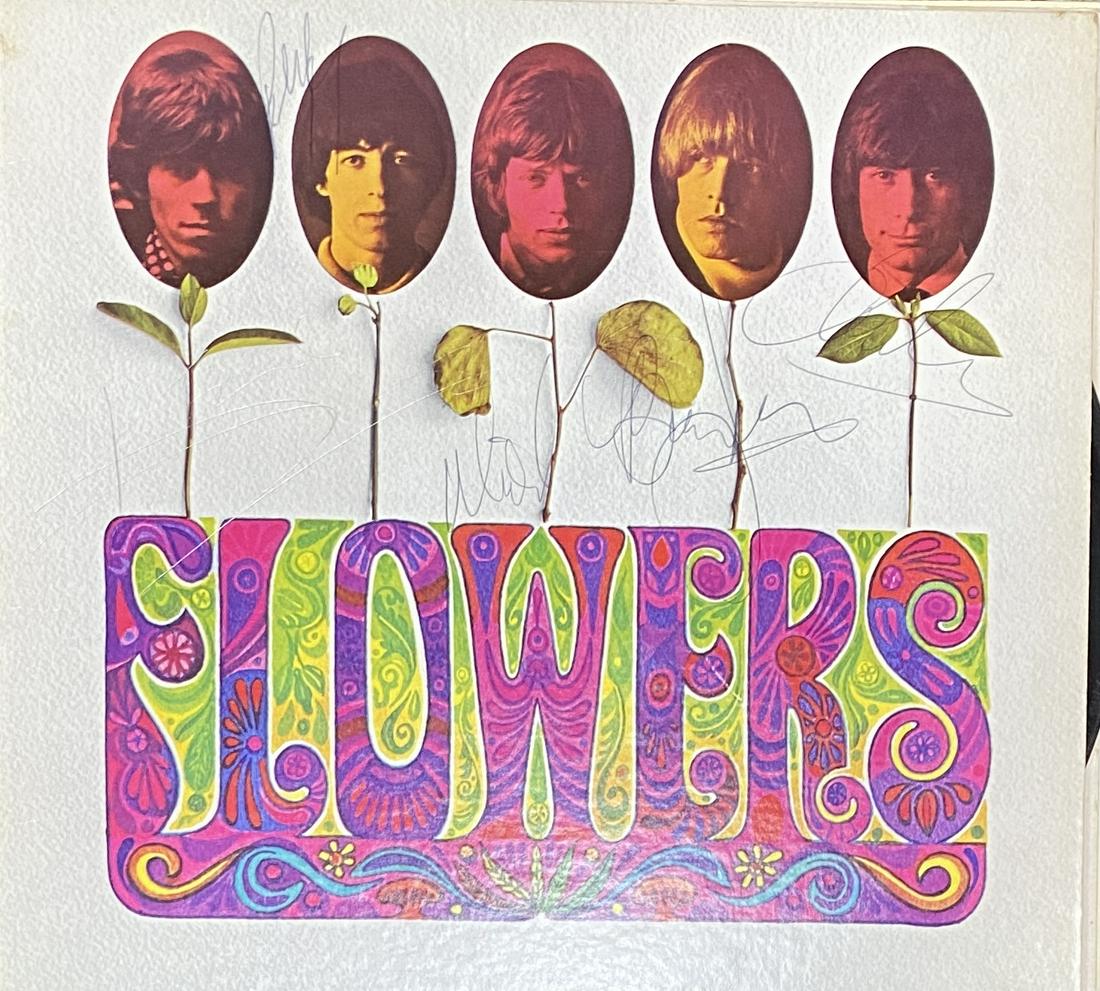 The Rolling Stones Autographed Album JONES KEITH MICK (1 of 1)