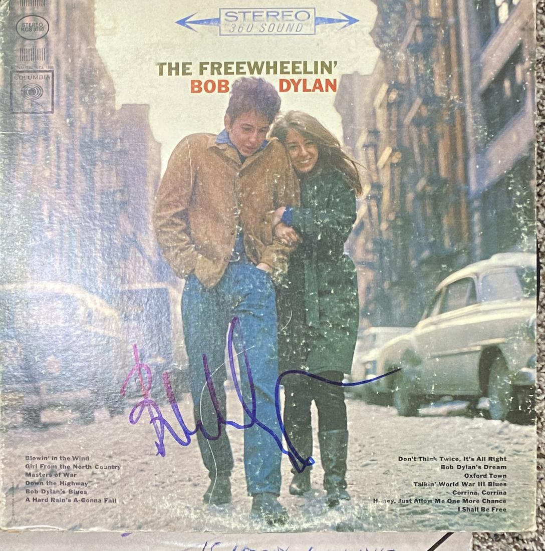 Bob Dylan Autographed Album (1 of 1)