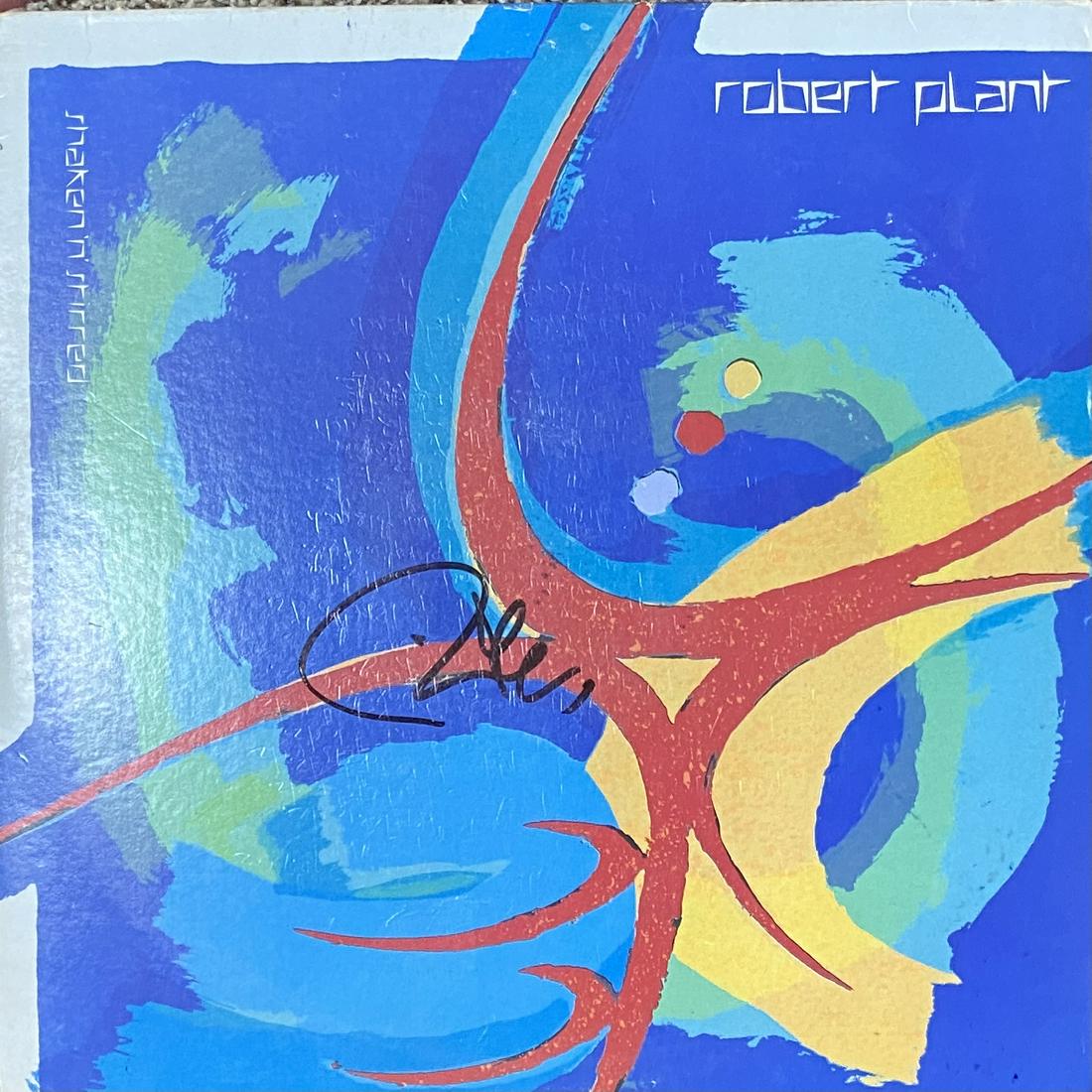 Robert Plant Autographed Album (1 of 1)