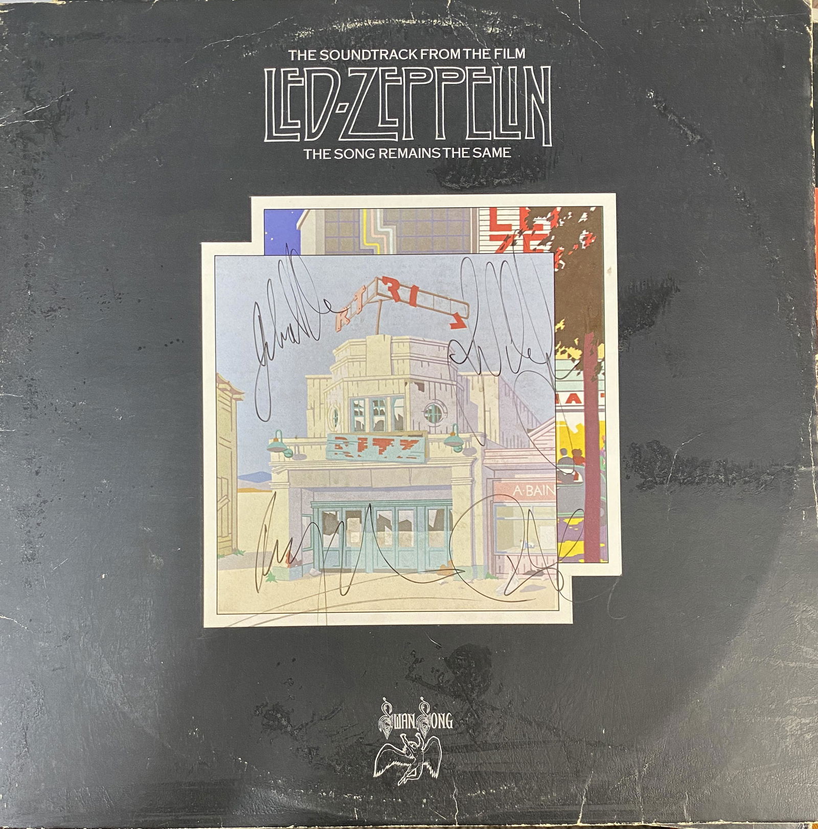 Led Zeppelin Autographed Album All 4! (1 of 1)