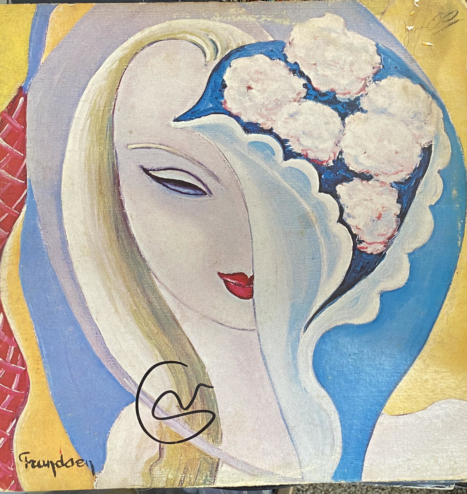 Eric Clapton Autographed Album (1 of 1)