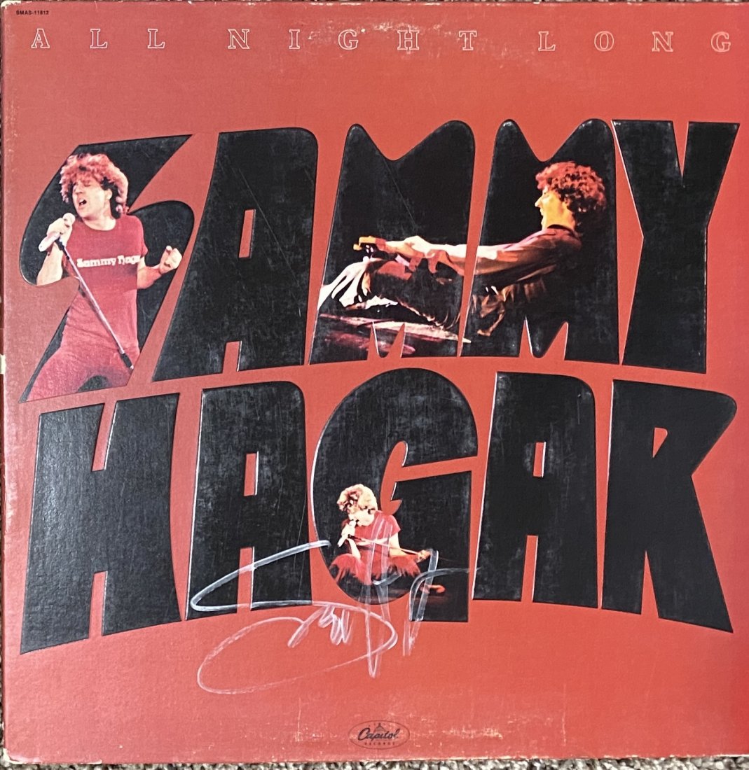 Sammy Hagar Autographed Album (1 of 1)