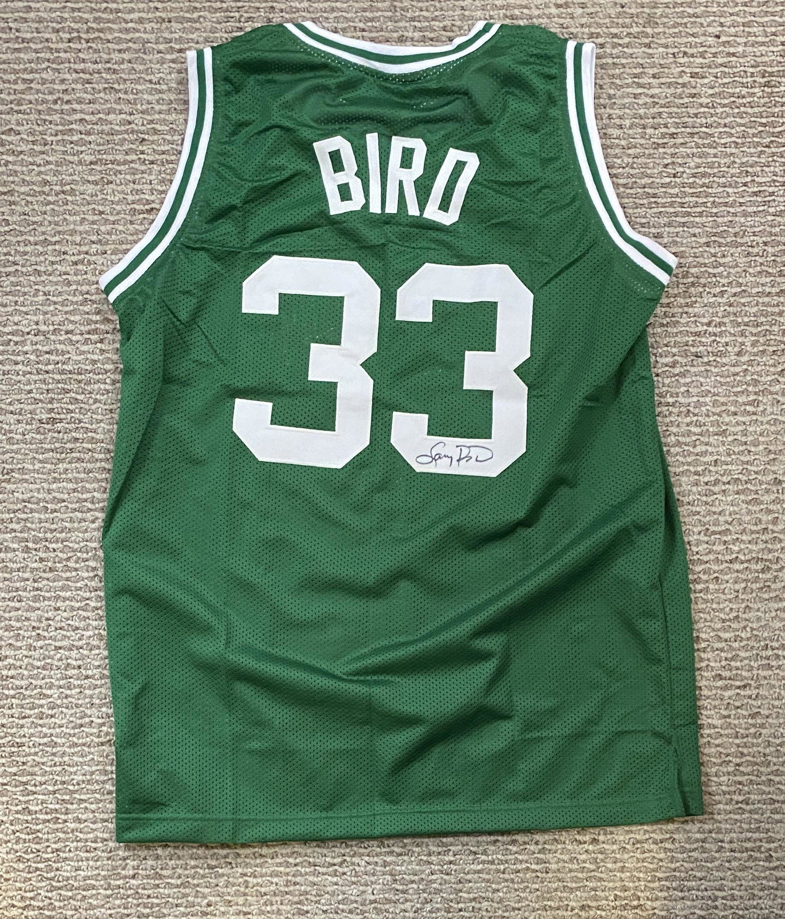 Larry Bird Autographed Jersey (1 of 1)