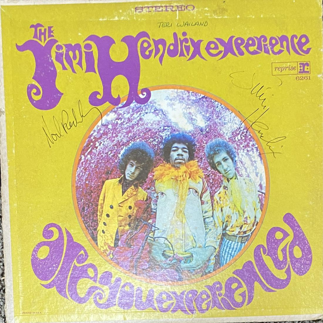 Jimi Hendrix and Noel Autographed Album!: Each item comes with a COA from us. Ask any and all questions before bidding. All framed items take 2 weeks for framing. We ship every day. Once invoice is paid items usually ship within 4 days of pay