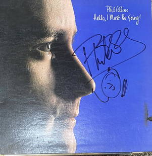 Phil Collins Autographed Album: Each item comes with a COA from us. Ask any and all questions before bidding. All framed items take 2 weeks for framing. We ship every day. Once invoice is paid items usually ship within 4 days of pay