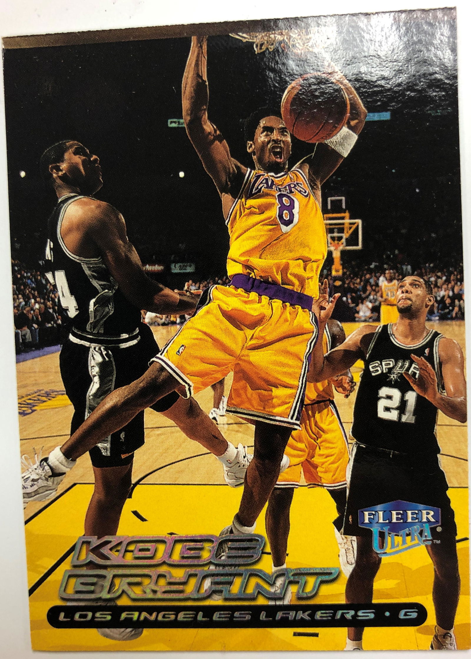 Kobe Bryant 1999 Fleer Ultra #50 Card (1 of 1)