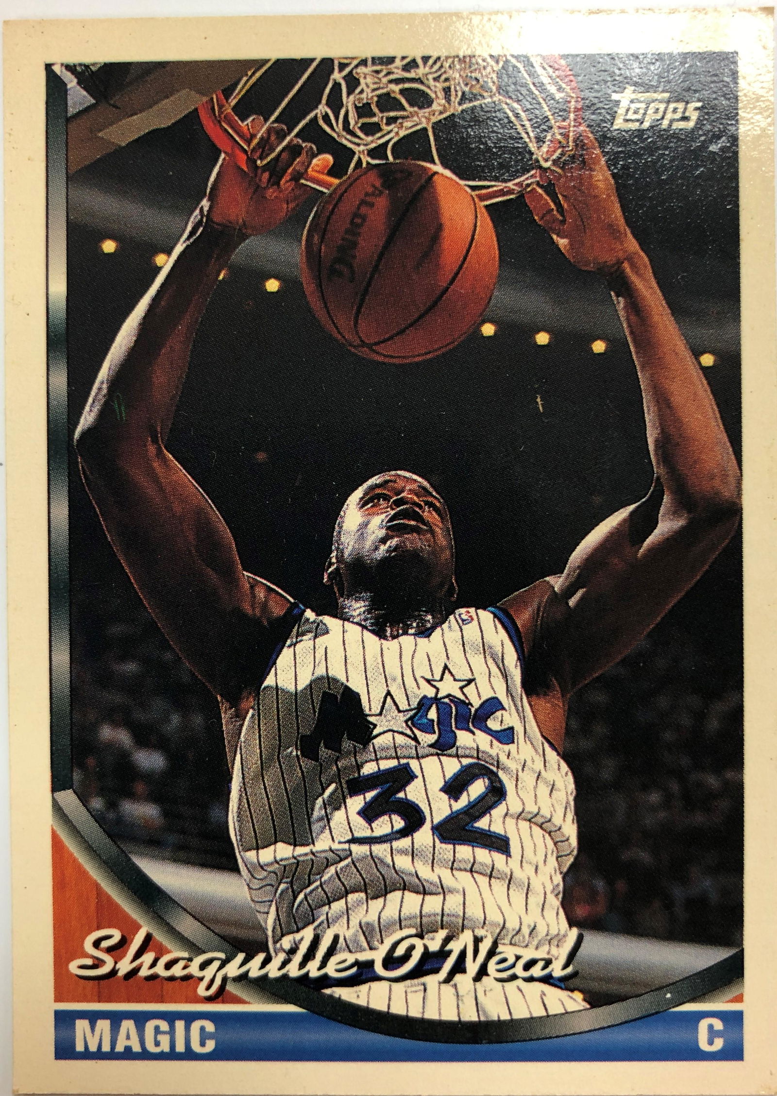 Shaquille O'Neal Topps #181 Card (1 of 1)